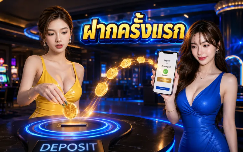 ฝากครั้งแรก